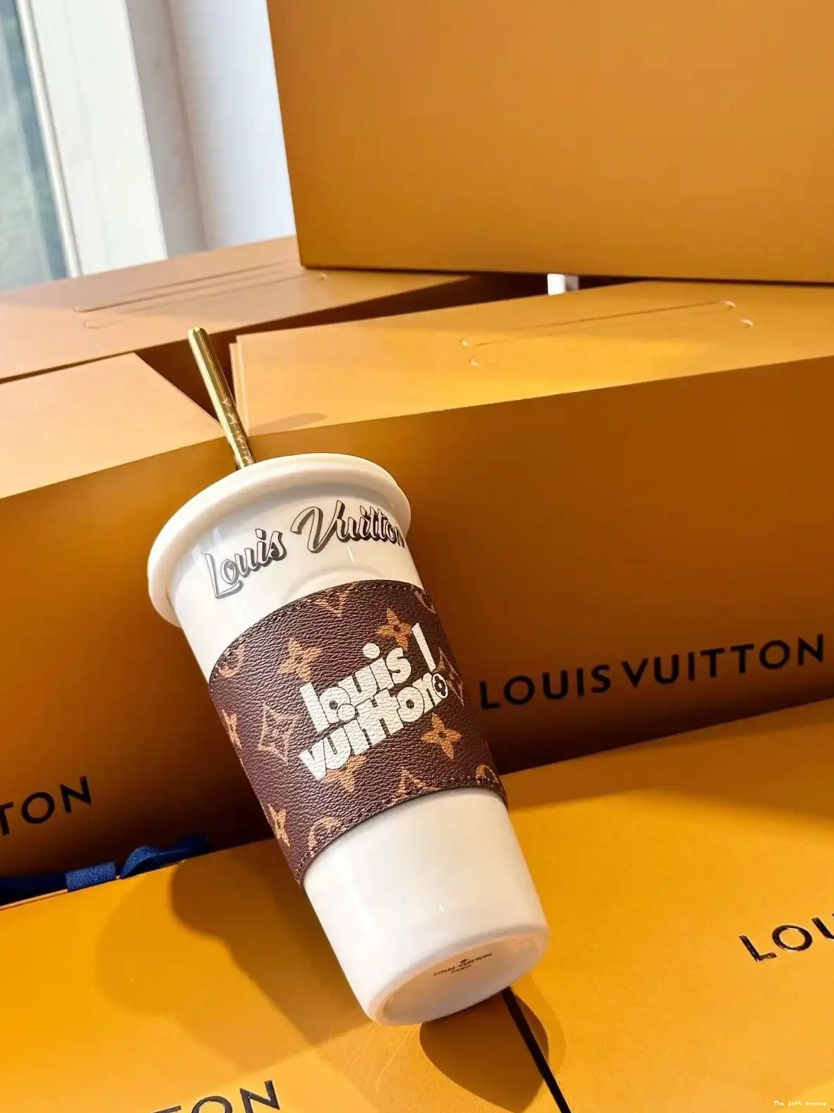 CUSTOM CUP STRAW LOUIS AND 0505
